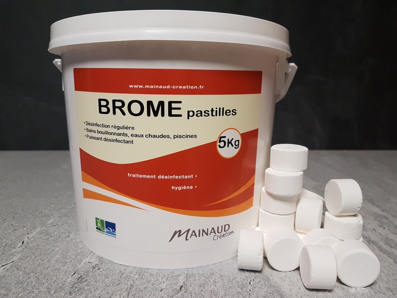 Brome choc pastille 20g seau 1 kg - Provence Outillage